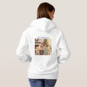 Personalized Child’s First Christmas Hoodie Women (Achterkant volledig)