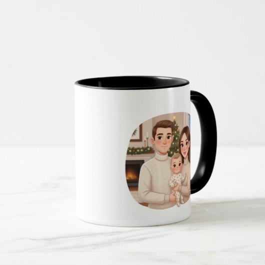  Personalized Child’s First Christmas Mug Mok (Voorkant rechts)