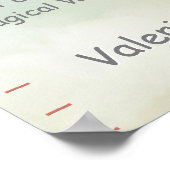 Personalized Child's Growth Chart Whimsical Wings  Poster (Hoek)