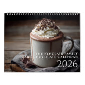 Personalized Chocolate Dessert Lover Fine Art 2026 Kalender (Hoes)