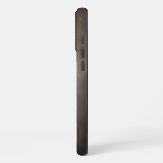 Personalized Chocolate Lab Portrait iPhone Hoesje (Linkerkant)