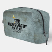 Personalized Christian - Jeremiah 1:5 Toilettasje (Rechterhoek)