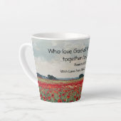 Personalized Christian Latte Mug Latte Mok (Linkerhoek)