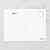 Personalized Christian Postcard Briefkaart (Achterkant)