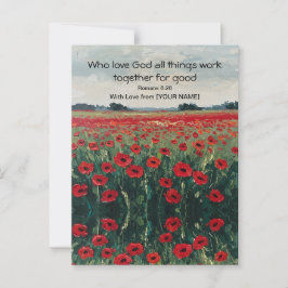 Personalized Christian Postcard Briefkaart