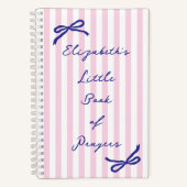 Personalized Christian Prayer Bible Study Notebook Notitieboek (Voorkant)