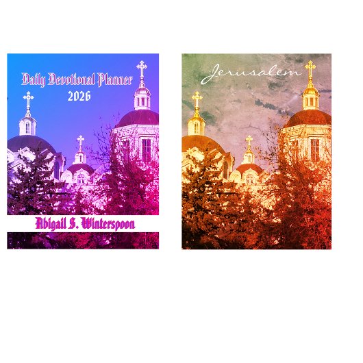 Personalized Christian Women Devotional Diary Planner