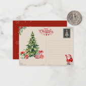 Personalized Christmas Card – Custom Holiday  Notitiekaartje (Voorkant / Achterkant in situ)