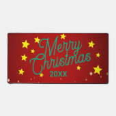 Personalized Christmas Desk Mat (Voorkant)