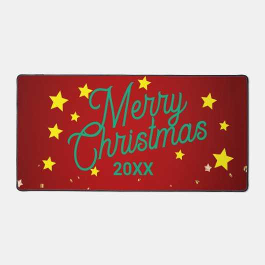 Personalized Christmas Desk Mat (Voorkant)