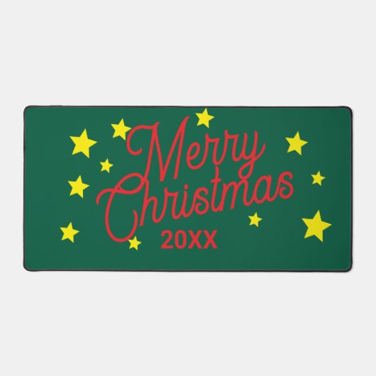 Personalized Christmas Desk Mat (Voorkant)
