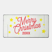 Personalized Christmas Desk Mat (Voorkant)