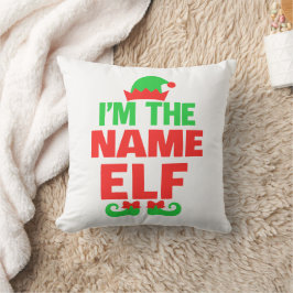 Personalized Christmas Elf Kussen