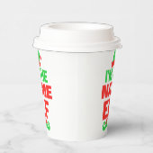 Personalized Christmas Elf Papieren Bekers (Rechts)