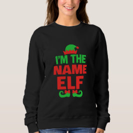Personalized Christmas Elf Trui