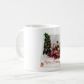 Personalized Christmas Family Photo Frame | Merry  Koffiemok (Voorkant links)