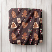 Personalized Christmas Fleece Blanket Deken