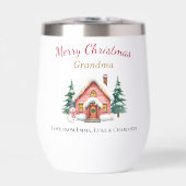 Personalized Christmas Grandma Tumbler Gift (Voorkant)