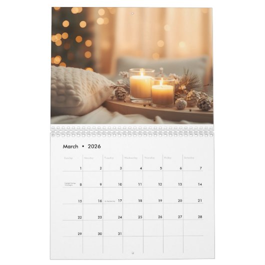 Personalized Christmas Kalender (Mar 2026)