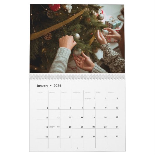 Personalized Christmas Kalender (Jan 2026)