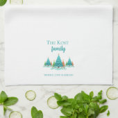 Personalized Christmas Kitchen Towels Theedoek (Gevouwen)