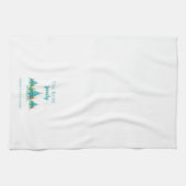 Personalized Christmas Kitchen Towels Theedoek (Horizontaal)