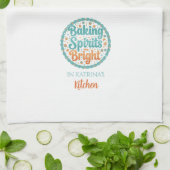 Personalized Christmas Kitchen Towels Theedoek (Gevouwen)