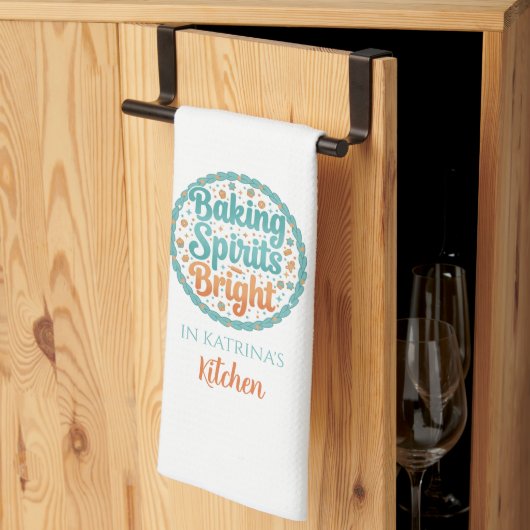 Personalized Christmas Kitchen Towels Theedoek (Derde Gevouwen)