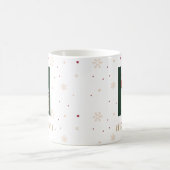 Personalized Christmas Monogram H Mug Koffiemok (Center)