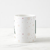 Personalized Christmas Monogram K Mug Koffiemok (Center)