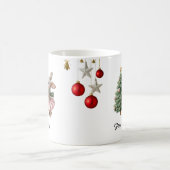 Personalized Christmas Mug Custom Name Holiday Cup Koffiemok (Center)