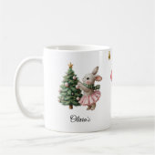 Personalized Christmas Mug Custom Name Holiday Cup Koffiemok (Links)