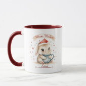 Personalized Christmas Mug | Custom Name Holiday Mok (Links)