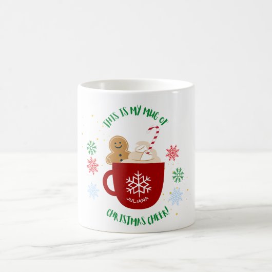 Personalized Christmas Mug | This Is My Mug of Chr Koffiemok (Center)