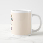 Personalized  christmas mugs red simple modern  grote koffiekop (Rechts)