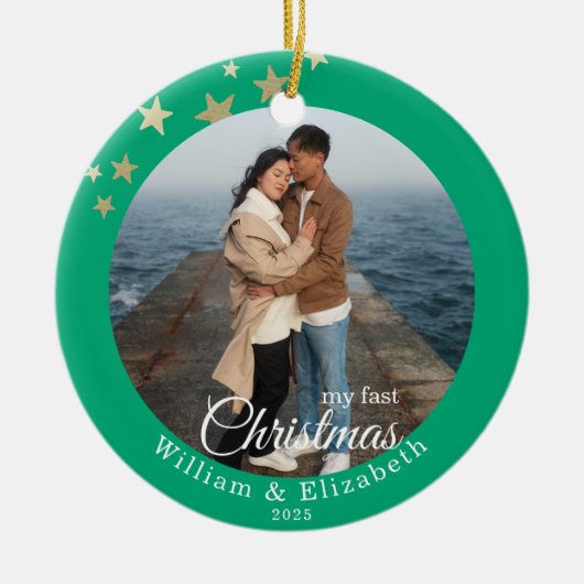 Personalized Christmas Ornament (Voorkant)