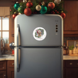 Personalized Christmas Pet Photo – Holiday Gift Magneet