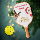 Personalized Christmas Pickleball Paddle 2026