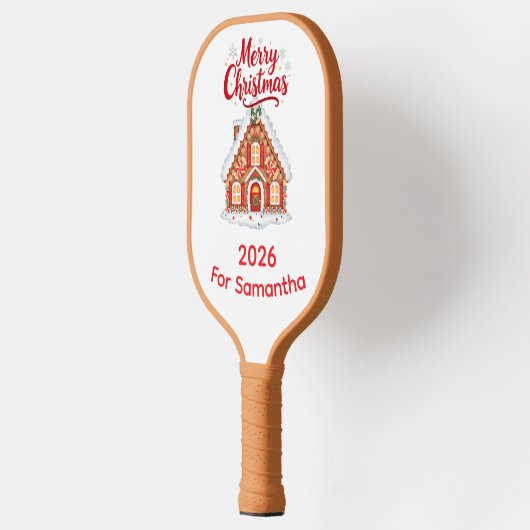 Personalized Christmas Pickleball Paddle for mom (Links)