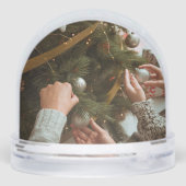 Personalized Christmas Sneeuwbol (Achterkant)