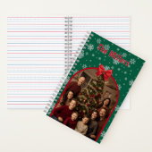 Personalized Christmas Spiral Notebook with Custom Notitieboek (Binnen)