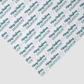 Personalized Christmas Tissue Paper Tissuepapier (Detail)