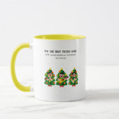 Personalized Christmas Tree  "Best Friend Ever"  Mok (Links)