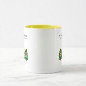 Personalized Christmas Tree  "Best Friend Ever"  Mok (Midden)