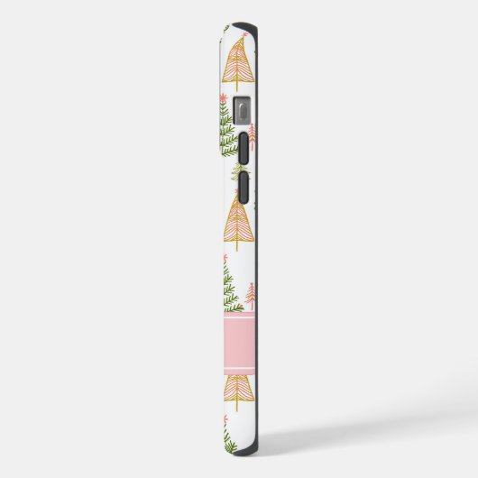 Personalized Christmas Tree Phone Case iPhone Hoesje (Linkerkant)