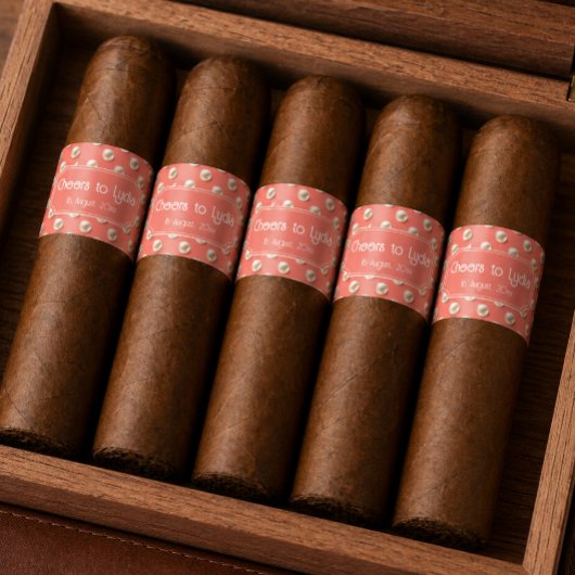 Personalized Cigar Band Sticker