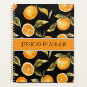 Personalized Citrus-Themed Planner (Voorkant)
