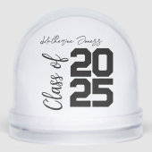 Personalized Class of 2025,A Timeless Graduation  Sneeuwbol (Voorkant)