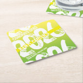 Personalized Class of 2026 Graduation Party Coaste Kartonnen Onderzetters (Schuin)