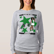 Personalized Class of Cheer Shirt Green